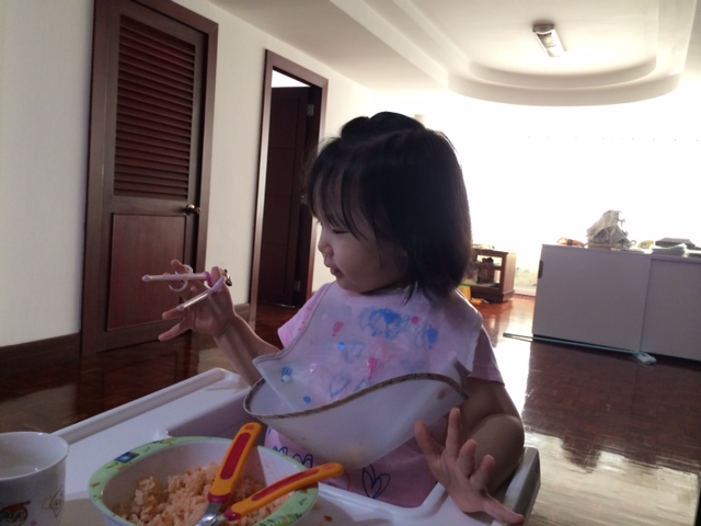 Miku_Firstchopstick_07April2014.JPG